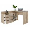 Topeshop DANY SONOMA KPL компьютерный стол Цвет древесины дуба