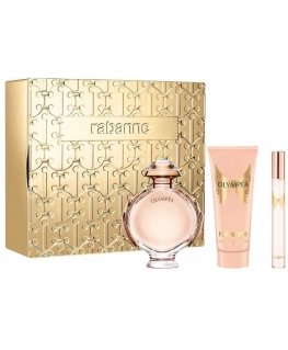 Paco Rabanne Olympea Eau de Parfum Spray 80 ml + Body Lotion 100 ml + Eau de Parfum Spray 10 ml