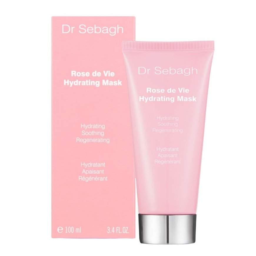 Dr Sebagh, Rose De Vie, Aqua, Hydrating, Kreminis Mask, For Face, 100 ml – 2