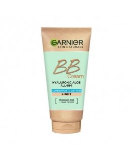 BB cream Garnier Hyaluronic Aloe All-In-1, moisturizing, for mixed and oily skin, light, 50 ml