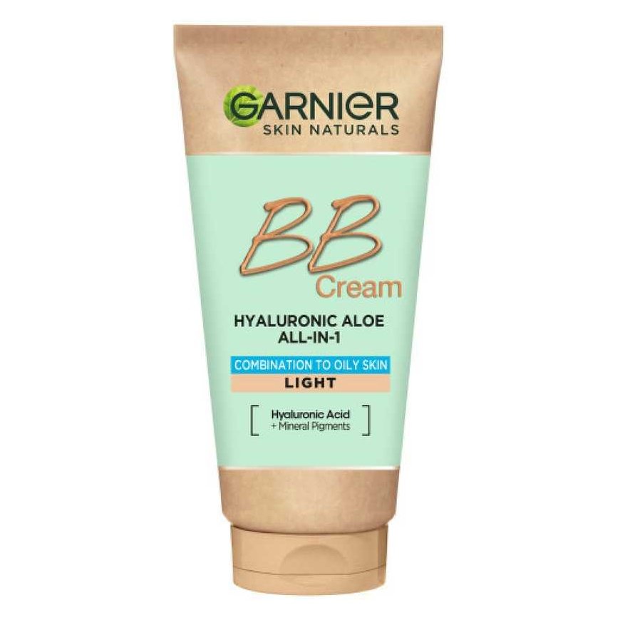 BB kremas Garnier Hyaluronic Aloe All-In-1, drėkinantis, mišriai ir riebiai odai, light, 50 ml – 3