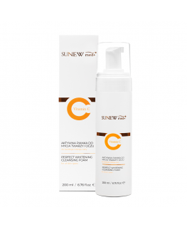SunewMed+ Perfect Whitening Cleansing Foam active face and eye cleansing foam 40ml