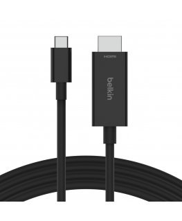 Belkin AVC012bt2MBK 2 m USB tüüp-C HDMI Must