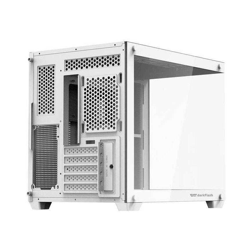 Darkflash C285MP kompiuterio dėklas (baltas) – 2
