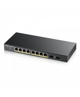 Zyxel GS1900-8HP v3 PoE Managed L2 Gigabit Ethernet (10/100/1000) Power over Ethernet (PoE) Black