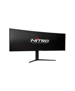 Nitro Concepts SM1 Simracing monitor, 124,5 cm (49 tolli) kumer, 144 Hz, FreeSync, G-Sync, HDMI, DP, USB