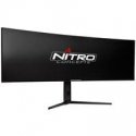 Nitro Concepts SM1 Simracing monitors, 124,5 cm (49 collas) izliekts, 144Hz, FreeSync, G-Sync, HDMI, DP, USB Nitro Concepts SM1 Simracing monitors, 124,5 cm (49 collas) izliekts, 144Hz, FreeSync, G-Sync, HDMI, DP, USB