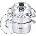 STEAM POT SET KLAUSBERG 4 ELEM. 24cm KB-7145 STEAM POT SET KLAUSBERG 4 ELEM. 24cm KB-7145