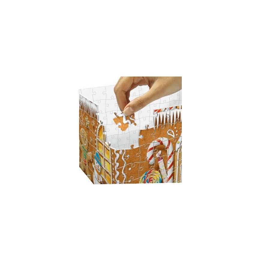 Ravensburger Christmas Gingerbread House Night Edition 3D puzzle 216 pc(s) Buildings – 5