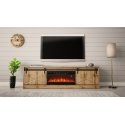Cama RTV GRANERO + fireplace cabinet 200x56.7x35 oak wotan Cama RTV GRANERO + fireplace cabinet 200x56.7x35 oak wotan