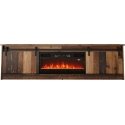 Cama RTV GRANERO + židinio spintelė 200x56,7x35 senos medienos Cama RTV GRANERO + židinio spintelė 200x56,7x35 senos medienos