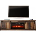 Cama RTV GRANERO + fireplace cabinet 200x56.7x35 old wood Cama RTV GRANERO + fireplace cabinet 200x56.7x35 old wood