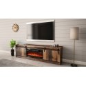 Cama RTV GRANERO + fireplace cabinet 200x56.7x35 old wood Cama RTV GRANERO + fireplace cabinet 200x56.7x35 old wood