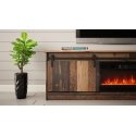 Cama RTV GRANERO + fireplace cabinet 200x56.7x35 old wood Cama RTV GRANERO + fireplace cabinet 200x56.7x35 old wood