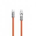 DUDAO L24CC 120W USB-C - USB-C Cable USB cable 1 m USB C Orange DUDAO L24CC 120W USB-C - USB-C Cable USB cable 1 m USB C Orange