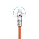 DUDAO L24CC 120W USB-C - USB-C Cable USB kabelis 1 m USB C Oranžinė DUDAO L24CC 120W USB-C - USB-C Cable USB kabelis 1 m USB C Oranžinė