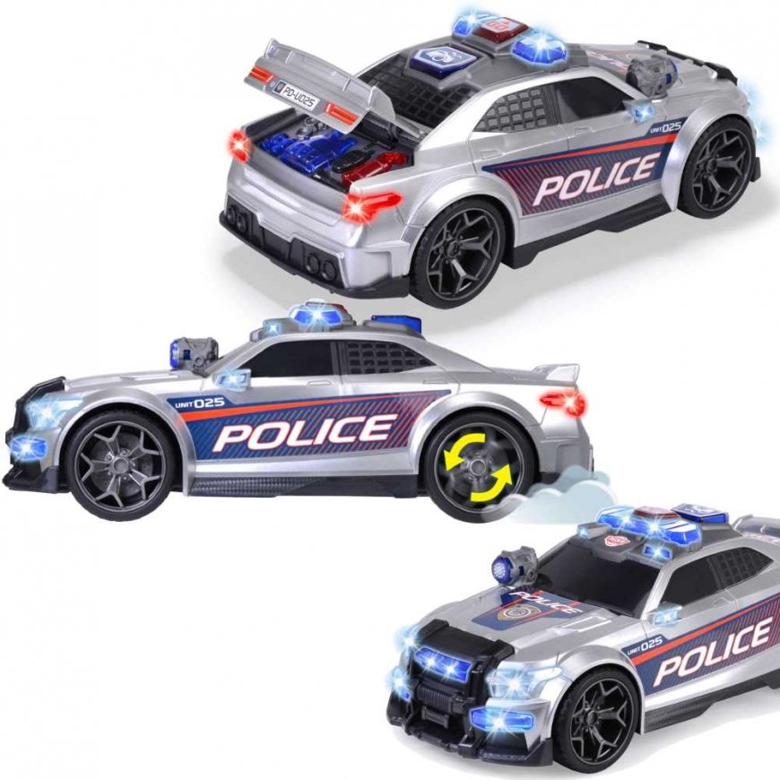 Važiuoklė policyjny Policja Street Force radiowóz światło/dźwięk – 2
