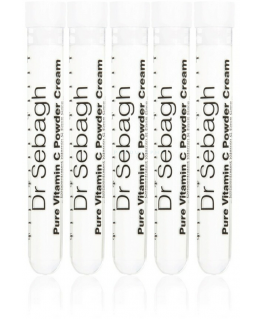 Set, Dr Sebagh, Pure Vitamin C Powder Creamy, Revitalising, Creamy, For Face, 5 pcs, 1.95 g