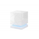 Cama QIU bedside table 2 pcs. 46x41.5x53 cm white glossy/white glossy Cama QIU bedside table 2 pcs. 46x41.5x53 cm white glossy/white glossy