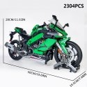 Jie Star Kawasaki Ninja 1000SX Sports Motorcycle Building Blocks Set 2304pcs. Jie Star Kawasaki Ninja 1000SX Sports Motorcycle Building Blocks Set 2304pcs.
