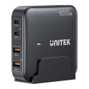 Unitek Ładowarka biurkowa GaN 100W 2xUSB-A 2xUSB-C Unitek Ładowarka biurkowa GaN 100W 2xUSB-A 2xUSB-C