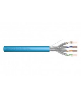DIGITUS Cat.6A, U/FTP, Dca, AWG 23/1, LSOH, 50m, blue installation cable
