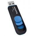 ADATA 64GB DashDrive UV128 USB zibatmiņa USB Type-A 3.2 Gen 1 (3.1 Gen 1) Melns, Zils ADATA 64GB DashDrive UV128 USB zibatmiņa USB Type-A 3.2 Gen 1 (3.1 Gen 1) Melns, Zils