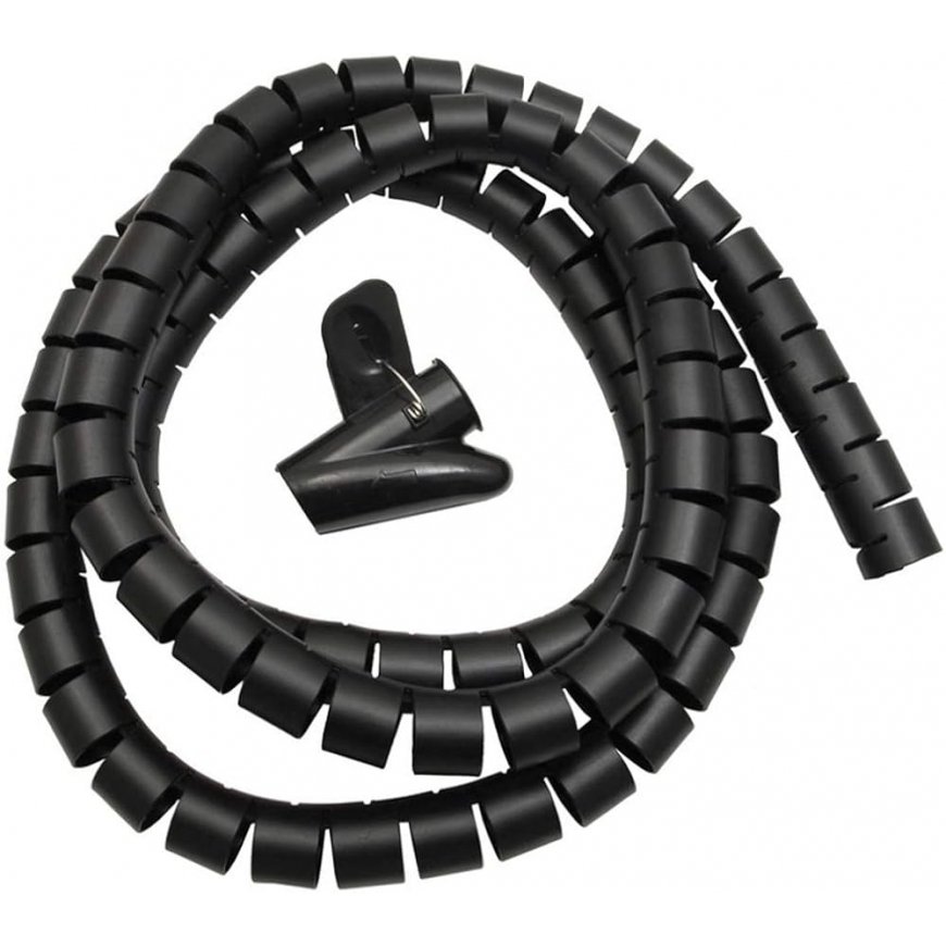 Cable organiser cover MCTV-676 B black – 2