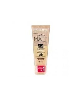 Eveline Satin Matt Mattifying & Covering Foundation 4in1 liquid