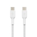 Belkin CAB004BT2MWH2PK USB kabelis USB 2.0 2 m USB C Balta