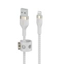 Belkin CAA010BT3MWH „Lightning“ kabelis 3 m Balta Belkin CAA010BT3MWH „Lightning“ kabelis 3 m Balta