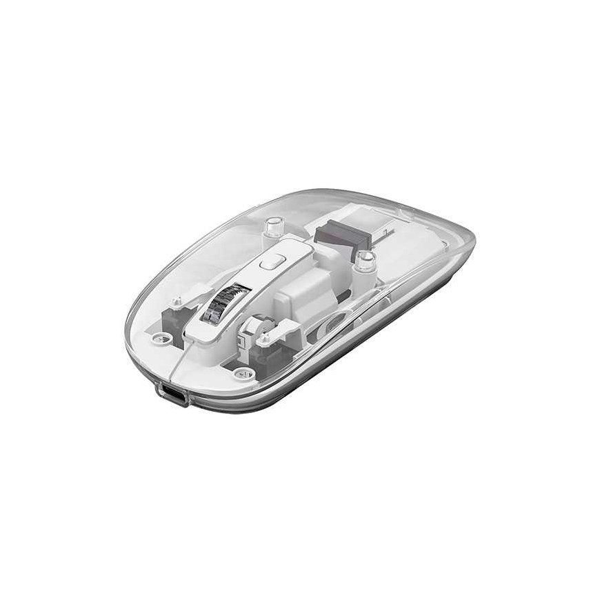 Bevielė pelė, Marvo PRISM B10 Baltas, balta, optinė, 1600DPI – 2