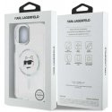Case Karl Lagerfeld KLHMP12MHLSCHH iPhone 12 / 12 Pro 6.1" white/white hardcase IML Metal Choupette Head MagSafe Case Karl Lagerfeld KLHMP12MHLSCHH iPhone 12 / 12 Pro 6.1" white/white hardcase IML Metal Choupette Head MagSafe