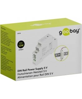 Power source DIN Goobay 5V 2.4A 12W IP20