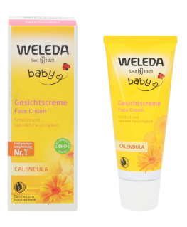 Veido kremas vaikams Weleda su medetkomis, 50 ml