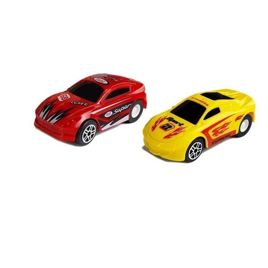 Lean Toys Race track with 4 loops, two 181 cm cars – 4