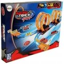 Lean Toys Race track with 4 loops, two 181 cm cars