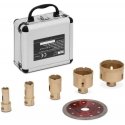 Drilled MSW Diamond Hole Saws for Angle Grinders 20/25/35/55/68 115mm M14 - Set Drilled MSW Diamond Hole Saws for Angle Grinders 20/25/35/55/68 115mm M14 - Set