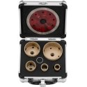Drilled MSW Diamond Hole Saws for Angle Grinders 20/25/35/55/68 115mm M14 - Set Drilled MSW Diamond Hole Saws for Angle Grinders 20/25/35/55/68 115mm M14 - Set