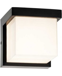 Sieninis šviestuvas Orno PROTEA LED 9W, oprawa ogrodowa, 700lm, IP65, 4000K, juoda