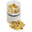 Spacetronik TV-FT02G screw-on F plug 100 pcs.