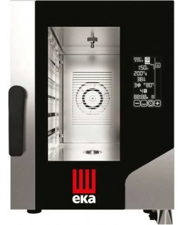 Tecnoeka Konvekcinė garinė orkaitė Millennial Juodas Mask Gastro Compact 6 x GN 1/1 7800 W