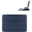Devia MacBook bracket bag Ultra-Thin 15,4'' waterproof PU leather mėlynas Devia MacBook bracket bag Ultra-Thin 15,4'' waterproof PU leather mėlynas