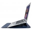Devia MacBook bracket bag Ultra-Thin 15,4'' waterproof PU leather mėlynas Devia MacBook bracket bag Ultra-Thin 15,4'' waterproof PU leather mėlynas