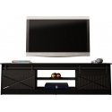Cama RTV GRANERO 200x56,7x35 juoda/juoda blizgi spintelė Cama RTV GRANERO 200x56,7x35 juoda/juoda blizgi spintelė