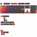 Glorious GPBT Gradient Keycaps, ANSI Layout (US), PBT, Dye-Sub - Celestial Fire
