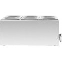 Royal Catering Electric food warmer with 6 GN 1/6 containers, 600 W Royal Catering Electric food warmer with 6 GN 1/6 containers, 600 W