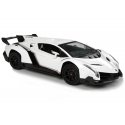 Lean Toys Radijo bangomis valdomas Lamborghini Veneno 1:24 baltas su pulteliu Lean Toys Radijo bangomis valdomas Lamborghini Veneno 1:24 baltas su pulteliu