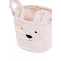 Childhome Teddy pesukorv Ovaalne Polüester Valge Childhome Teddy pesukorv Ovaalne Polüester Valge