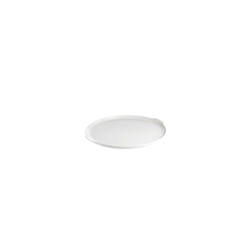 Arezzo Cake Plate with Handles - White, 32.5 cm – 2